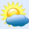 Vrijeme-sunce sa oblakom