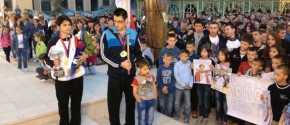Karatisti u Andrićgradu