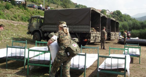 Pružаnje pomoći civilnim vlаstimа u odbrаni od poplаvа