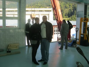 Doček pristigle opreme