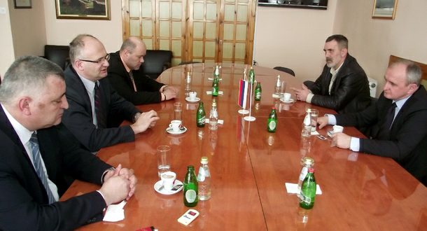 Ministar Petar Djokić u Višegradu