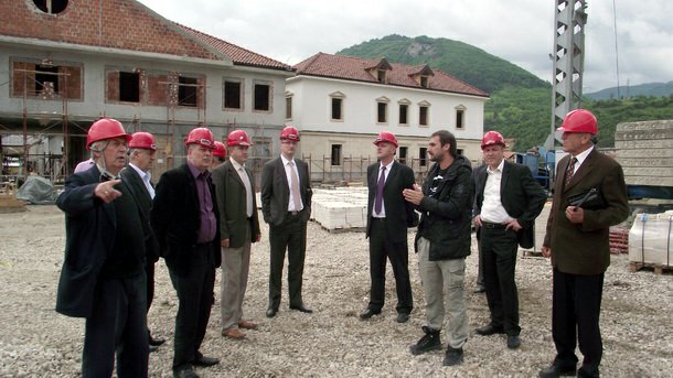 Lokacija buduće zgrade HE na Drini Lokacija buduće zgrade HE na Drini