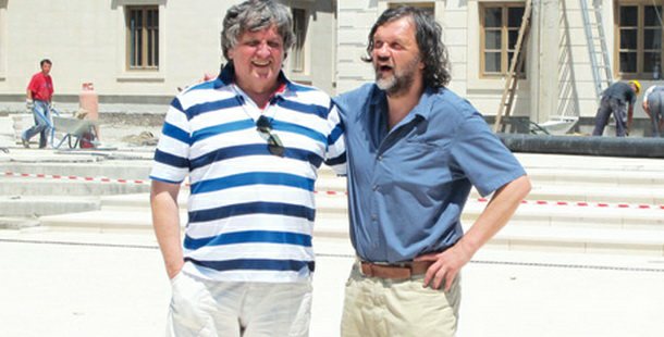 Radoš Bajić i Emir Kusturica Radoš Bajić i Emir Kusturica