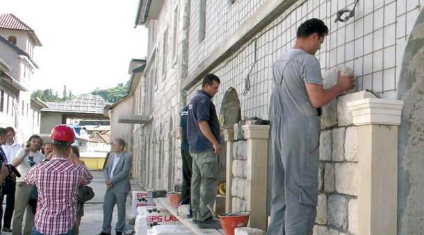 Radovi u Andrićgradu Radovi u Andrićgradu