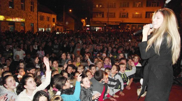 Radmila Manojlović u Višegradu