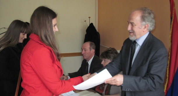 Potpisivanje stipendija Foča