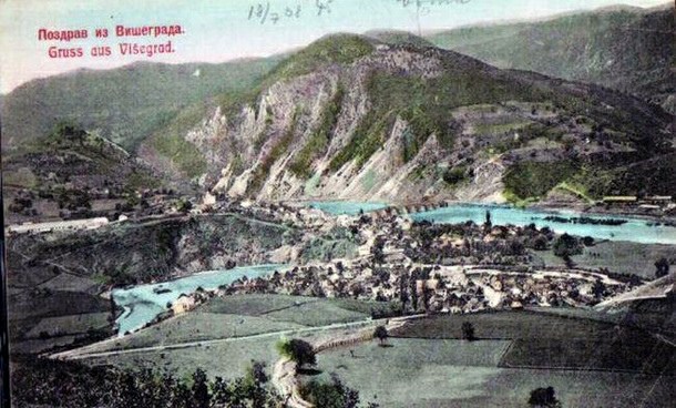Slika Višegrada iz 1908. godine