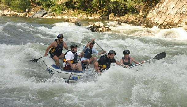 Limski biatlon-rafting