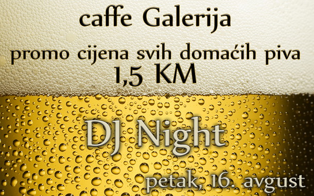 Pivo party u Galeriji