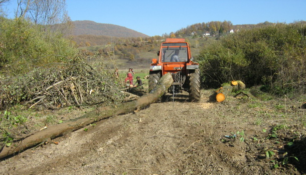 Rogatica-čišćenje korita Rakitnice 4.
