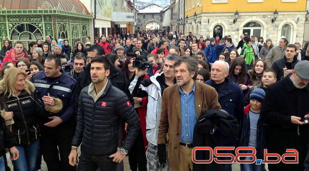 Novak Đoković u Andrićgradu