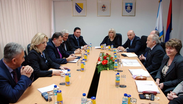 Milorad Dodik i Željka Cvijanović u Foči