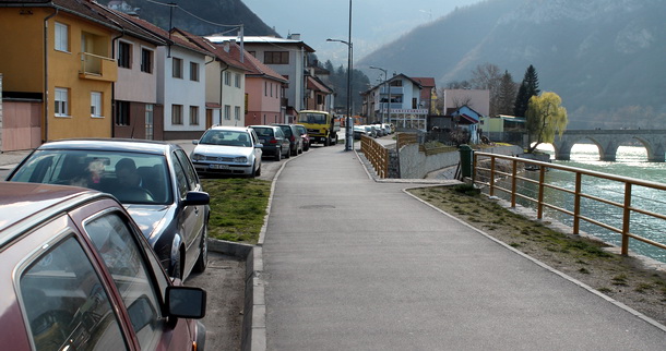 Parking u Višegradu