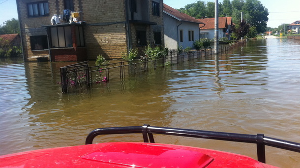 Spasioci iz Čajniča-poplava