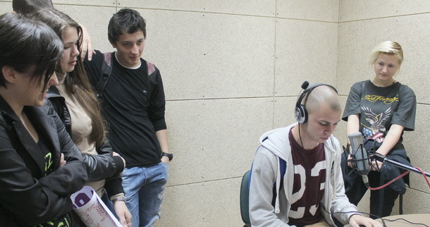 Srednjoškolci u Radio Višegradu