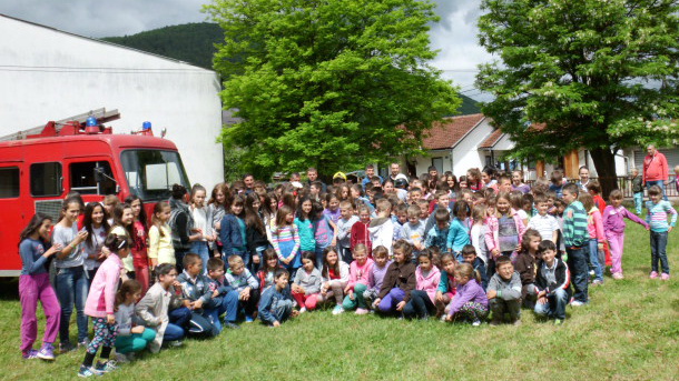 Vježba vatrogasaca u Rogatici