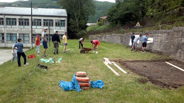 Teretana na otvorenom u Foci
