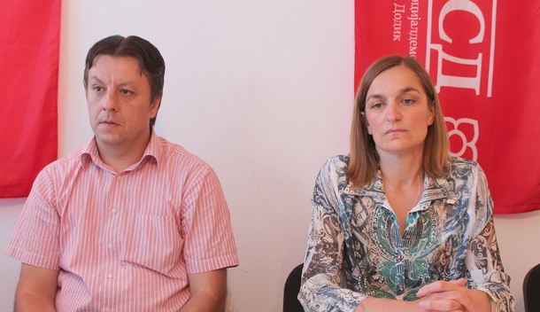 Pero Petrović i Sonja Mitrašinović