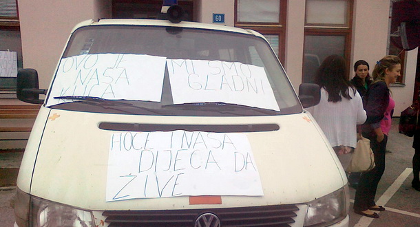 Strajk Doma zdravlja u Novom Gorazdu