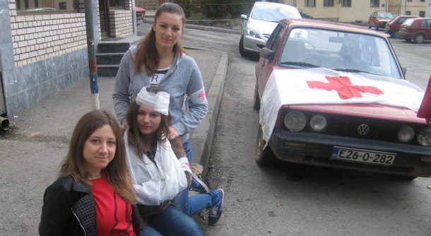 Crveni krst u Cajnicu