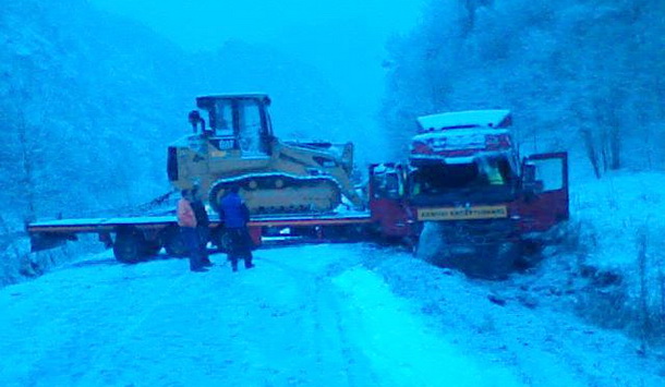 Sleper na snijegu u Dobrunu