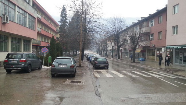 Glavna ulica u Foci-kisa
