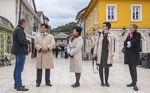 Ambasador Japana u Andricgradu 2