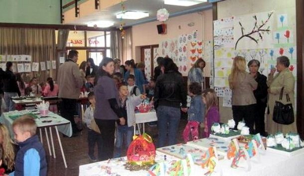 Izlozba djece u Cajnicu