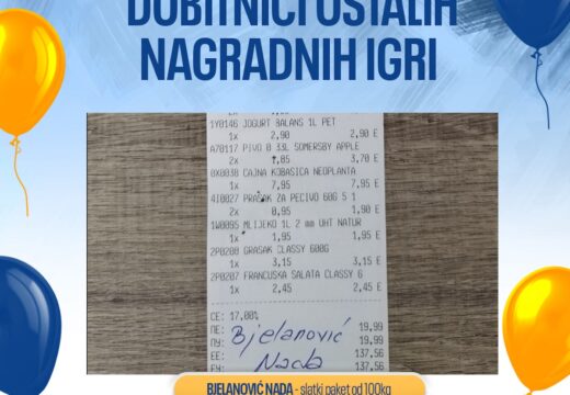 Dobitnica glavne nagrade nagradne igre Zmarketa preuzela simbolični ključ za novu kuću