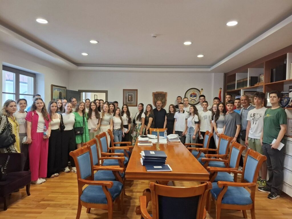 Najbolji učenici na prijemu kod Đurevića