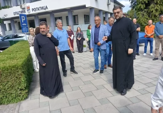 Parastos za poginule i prijem njihovih porodica