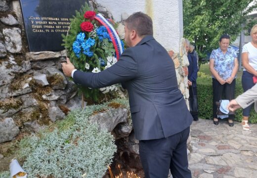 Parastos za poginule i prijem njihovih porodica