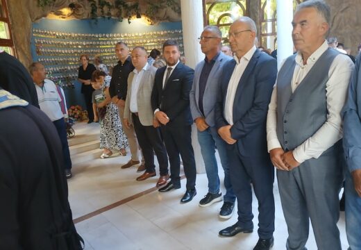 Parastos za poginule i prijem njihovih porodica