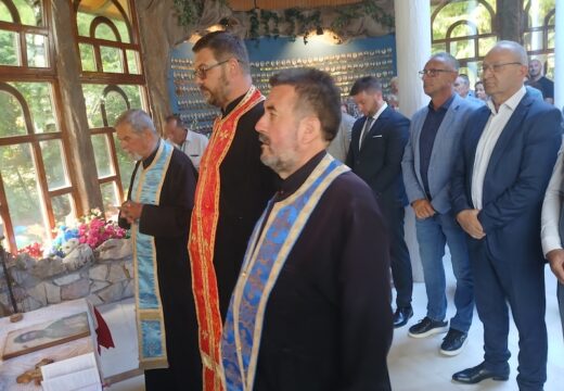 Parastos za poginule i prijem njihovih porodica