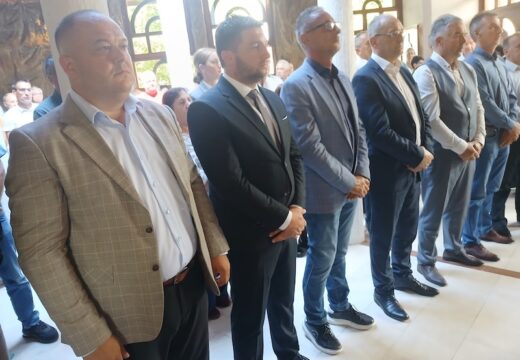 Parastos za poginule i prijem njihovih porodica