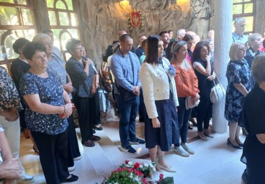 Parastos za poginule i prijem njihovih porodica