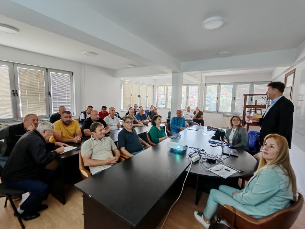 Provođenje prve faze poljoprivrednog projekta na području opštine Novo Goražde i osvrt na dobre prakse studijskog putovanja u Češku