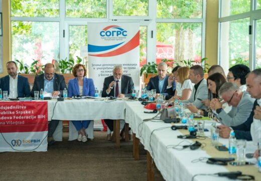 Održan sastanak predsjedništva Saveza opština i gradova