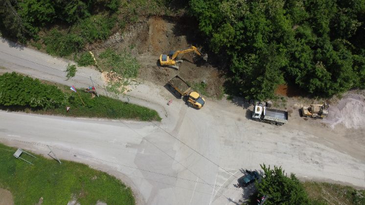 Počela izgradnja kružnog toka u Rudom