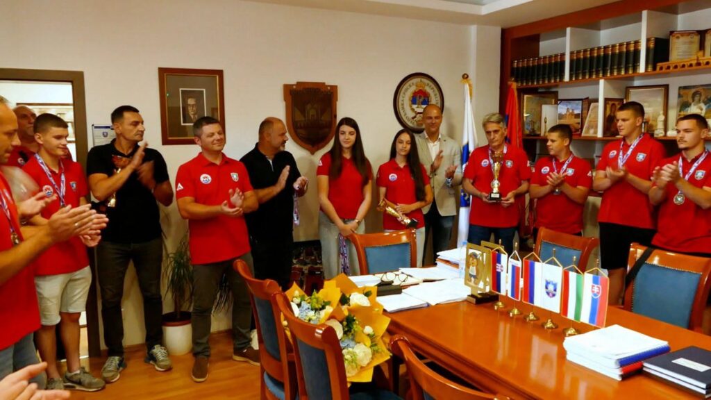Đurević organizovao prijem za osvajače medalje na 61. MOSI